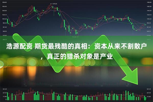 浩源配资 期货最残酷的真相：资本从来不割散户，真正的猎杀对象是产业